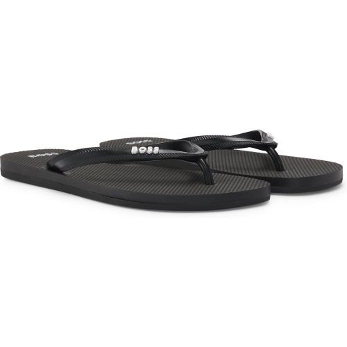 Tongs avec bride logotée - Boss - Modalova