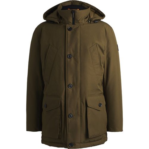 Parka Relaxed Fit en tissu ottoman déperlant - Boss - Modalova