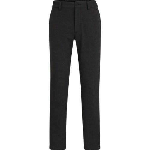 Pantalon Slim Fit en tissu performance stretch structuré - Boss - Modalova