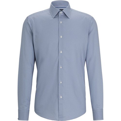 Chemise Regular Fit en twill à imprimé géométrique - Boss - Modalova