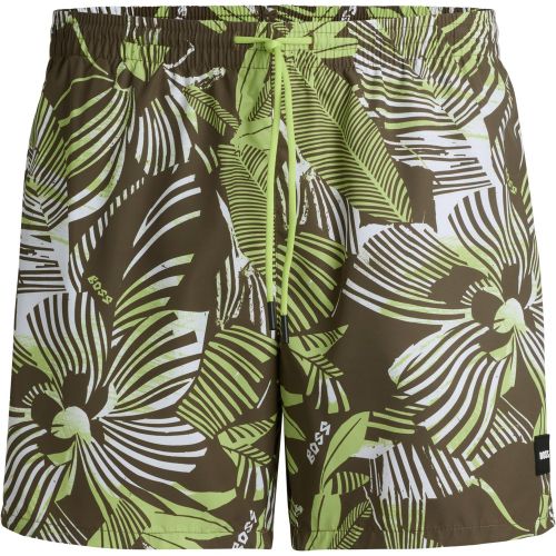 Short de bain entièrement doublé à imprimé de la saison - Boss - Modalova