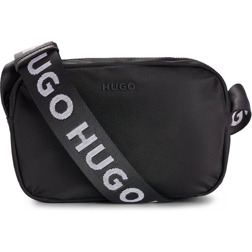 Sac porté croisé à logo et bandoulière logotée - HUGO - Modalova