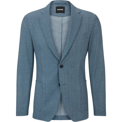 Veste Slim Fit en maille infroissable - Boss - Modalova