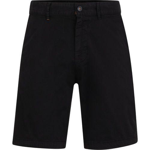 Short Slim Fit en twill de coton stretch - Boss - Modalova