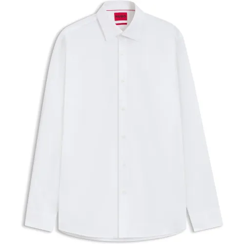 Chemise Modern en popeline de coton facile à repasser - HUGO - Modalova