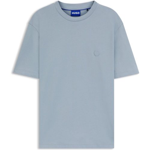 T-shirt en jersey de coton avec logo Happy - HUGO - Modalova