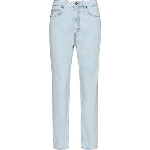 Jean Mom en denim stretch bleu vert - HUGO - Modalova