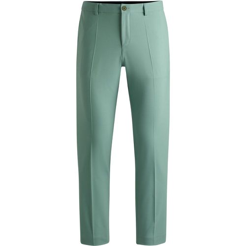 Pantalon Modern Fit en laine mélangée stretch performante - Boss - Modalova