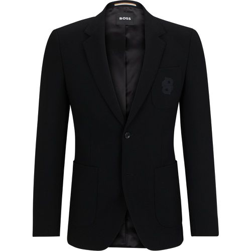 Veste Slim à double monogramme B - Boss - Modalova