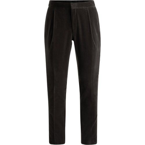 Pantalon Slim en velours de coton - HUGO - Modalova