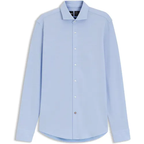 Chemise Slim en jersey piqué de coton - Boss - Modalova