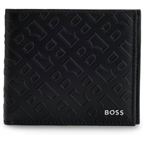 Coffret cadeau avec portefeuille et porte-cartes en cuir - Boss - Modalova