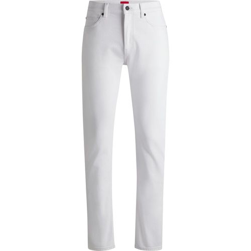 Jean Slim en denim stretch blanc - HUGO - Modalova