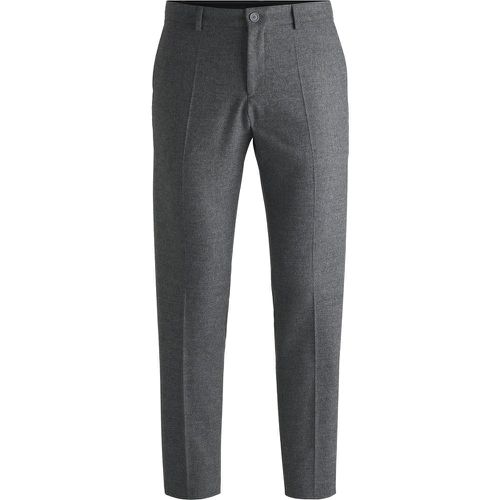 Pantalon Slim en flanelle stretch - Boss - Modalova