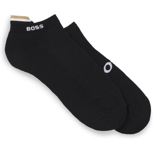 Lot de deux paires de chaussettes basses avec logos - Boss - Modalova