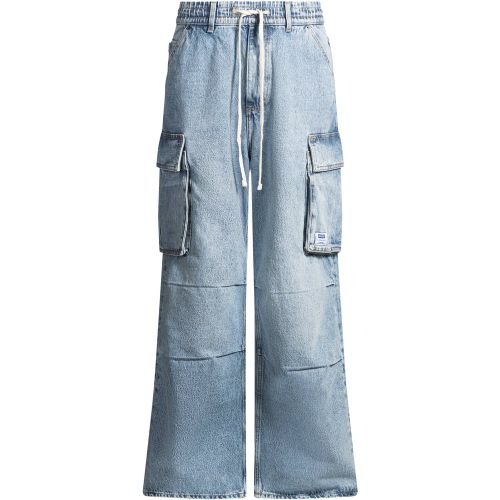 Jean ample en denim bleu stone-washed - HUGO - Modalova