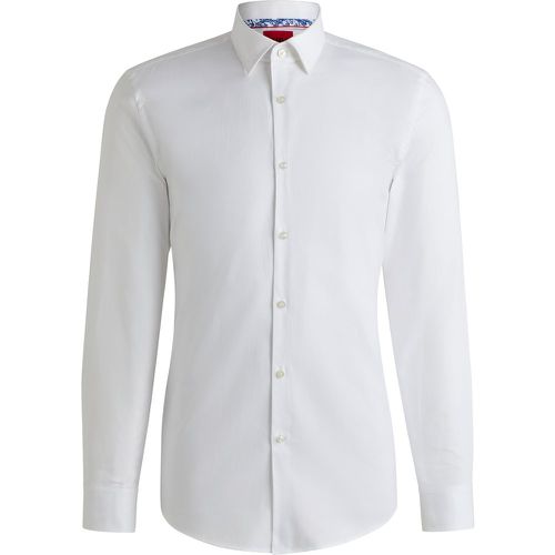 Chemise Slim facile à repasser en coton Oxford - HUGO - Modalova