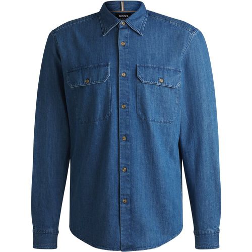 Chemise regular en jean SELECTED BY BECKHAM - Boss - Modalova