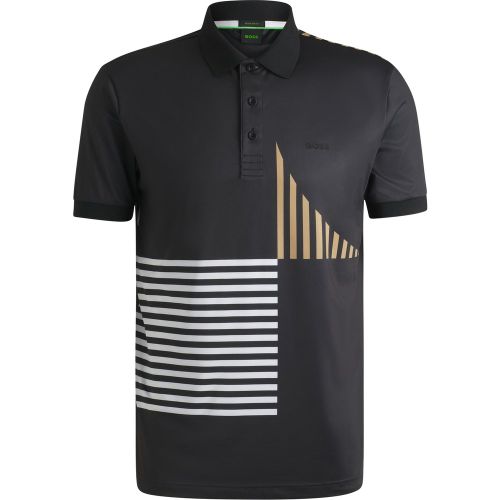 Polo Paddy actif en jersey stretch à imprimé numérique - Boss - Modalova
