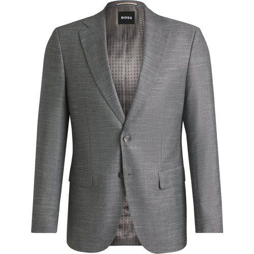 Veste Slim en tissu stretch à motif - Boss - Modalova