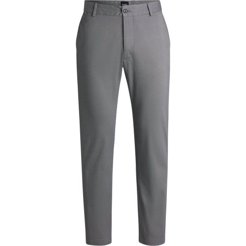 Pantalon Regular en coton stretch imprimé - Boss - Modalova
