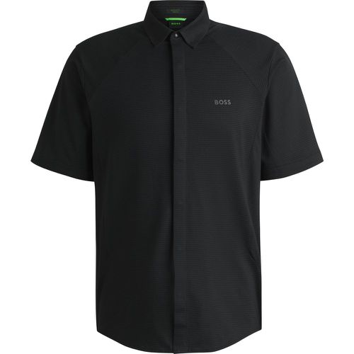 Chemise Regular en maille piquée de coton - Boss - Modalova