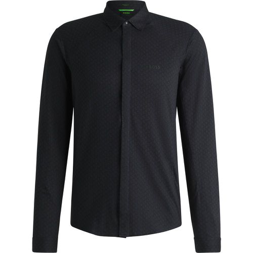 Chemise Regular en maille piquée de coton - Boss - Modalova