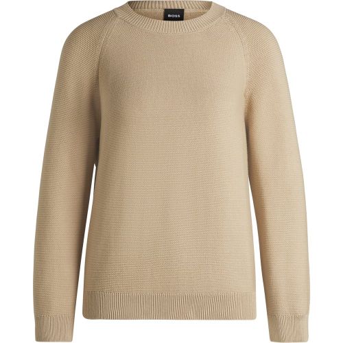 Pull en maille de coton - Boss - Modalova