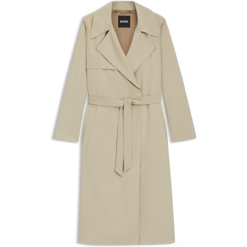 Trench avec ceinture en tissu - Boss - Modalova