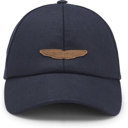 Casquette  x ASTON MARTIN en lin avec patch logoté - Boss - Modalova