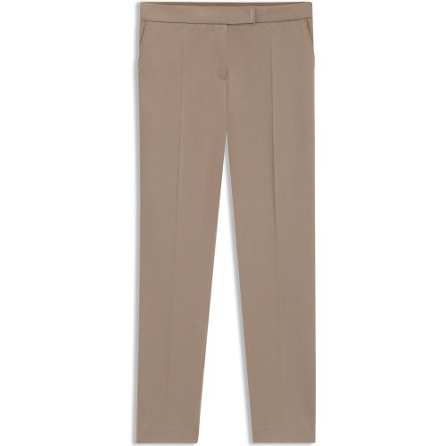 Pantalon Slim en tissu stretch Punto Milano - Boss - Modalova