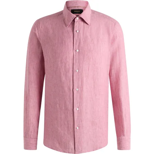 Chemise Slim en lin - Boss - Modalova