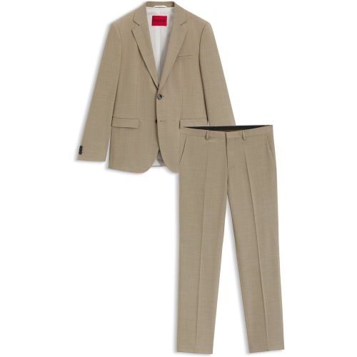 Costume Extra Slim en tissu stretch façonné - HUGO - Modalova