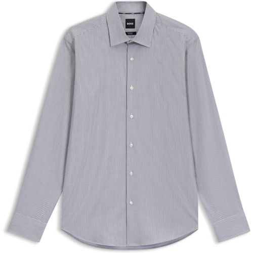 Chemise Regular en twill de coton stretch facile à repasser - Boss - Modalova