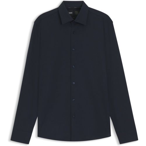 Chemise Slim en jersey stretch structuré performant - Boss - Modalova