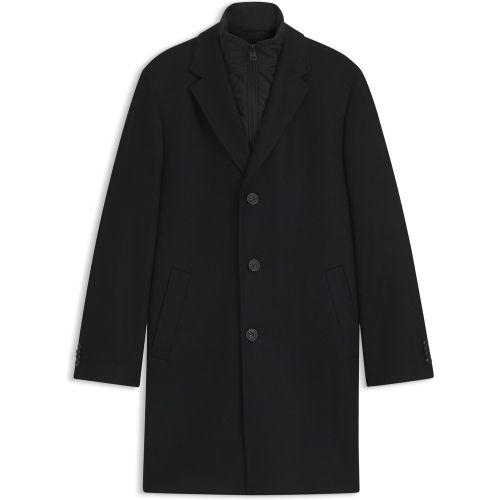 Manteau en laine mélangée avec gilet intérieur matelassé - HUGO - Modalova