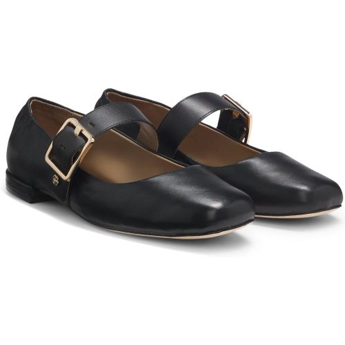 Ballerines en cuir avec bride à boucle - Boss - Modalova