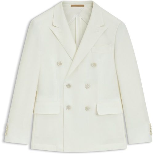 Veste Slim en mélange de coton et de cachemire - Boss - Modalova