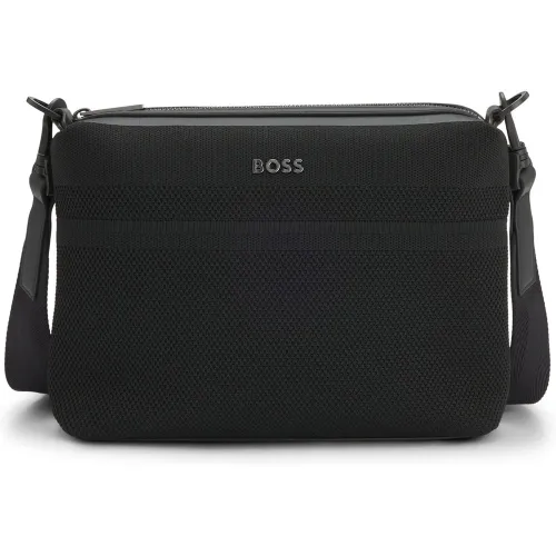 Sac porté croisé en maille structurée - Boss - Modalova