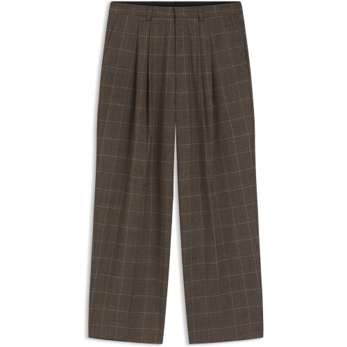 Pantalon Modern en tissu stretch à carreaux - HUGO - Modalova