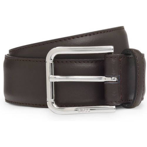 Ceinture en cuir italien avec boucle à ardillon - Boss - Modalova