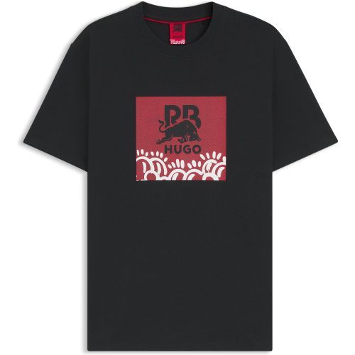 T-shirt Relaxed en coton à logo  x RB by Slawn - HUGO - Modalova