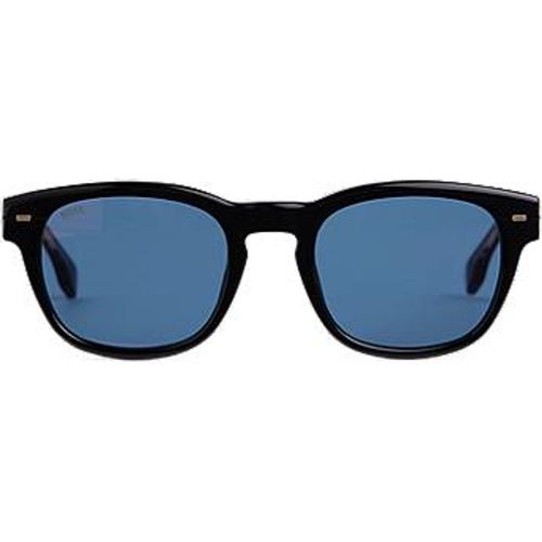 Lunettes de soleil en acétate avec verres miroir dorés - Boss - Modalova