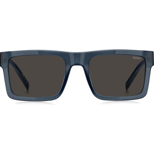 Lunettes de soleil teinte transparente avec verres gris - HUGO - Modalova