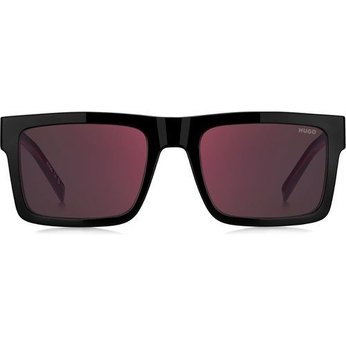 Lunettes de soleil avec détails rouges emblématiques - HUGO - Modalova