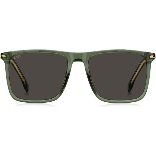Lunettes de soleil en acétate avec finitions dorées - Boss - Modalova