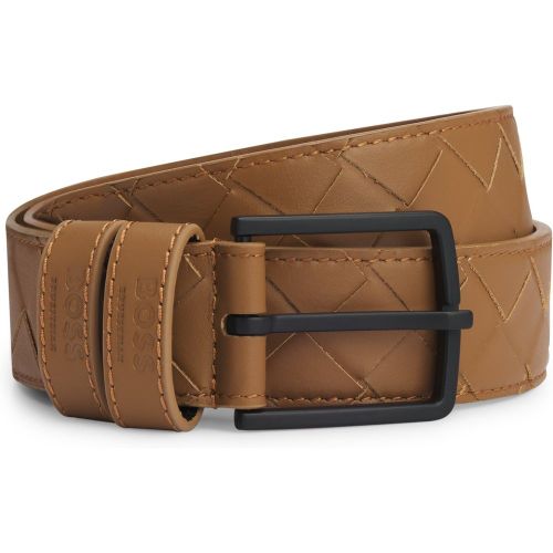 Ceinture d’équitation en cuir tressé - Boss - Modalova