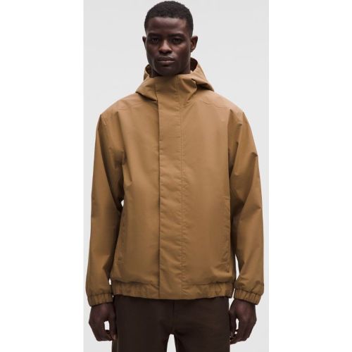 “ Veste impermÃ©able Ã  ourlet ajustables â€“ Brun â€“ Taille M - lululemon - Modalova