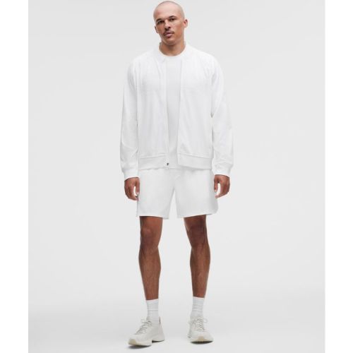 “ Textured Swift Tennis Short 7"s â€“ Blanc â€“ Taille S - lululemon - Modalova