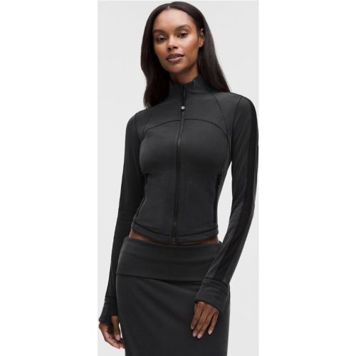 “ Define Jacket Micro-Rib Drapey Softstremes â€“ Noir â€“ Taille 0 - lululemon - Modalova
